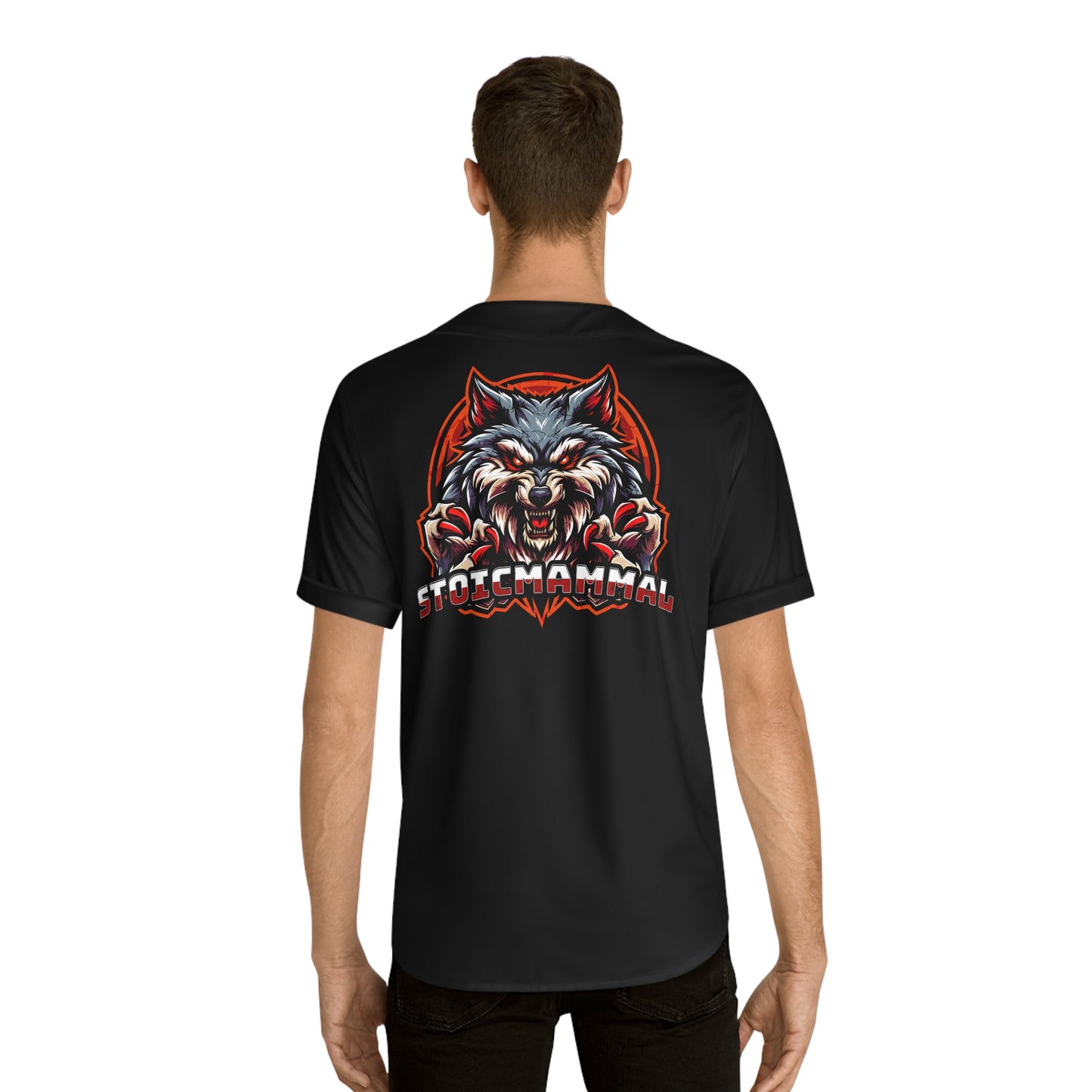 Local Legend Men's Baseball Jersey - Stoic Wolf Sporty Apparel