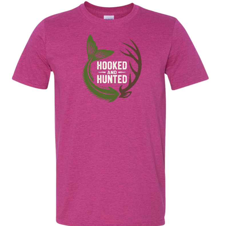 Hooked & Hunted Meld Fishing T-Shirt