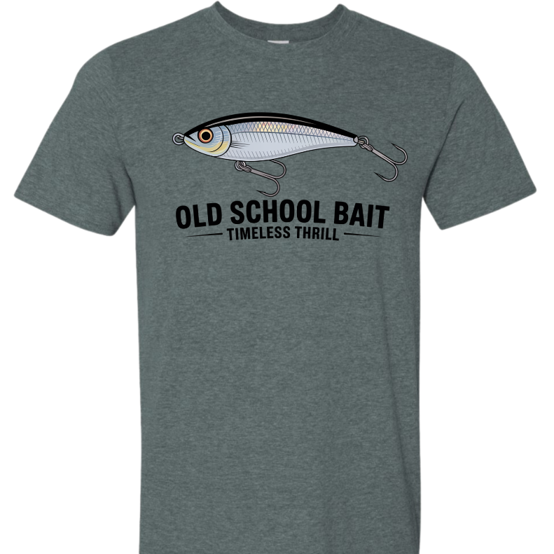 Old School Bait Fishing T-Shirt