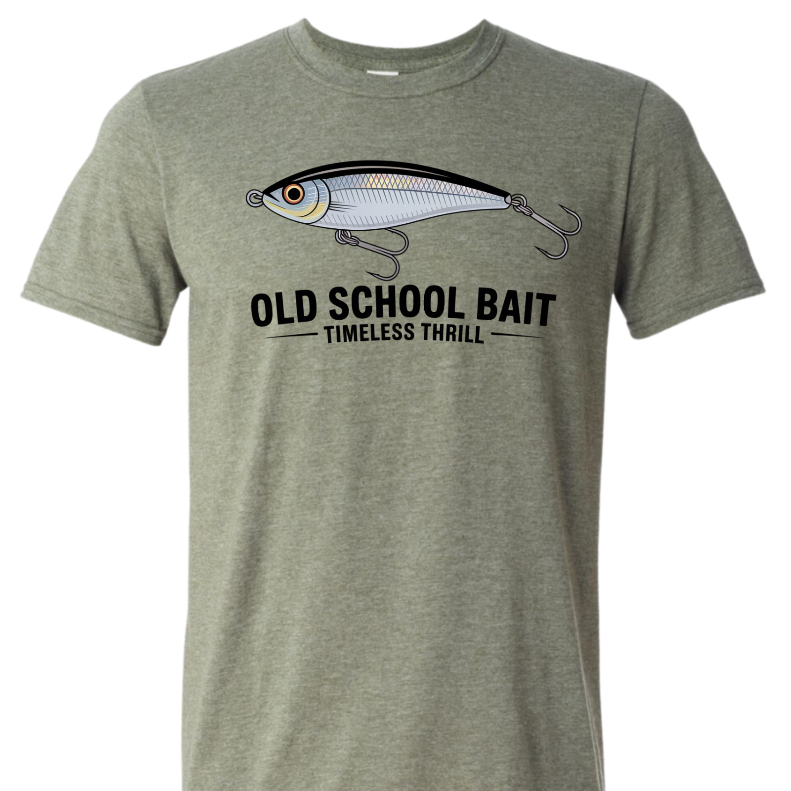 Old School Bait Fishing T-Shirt