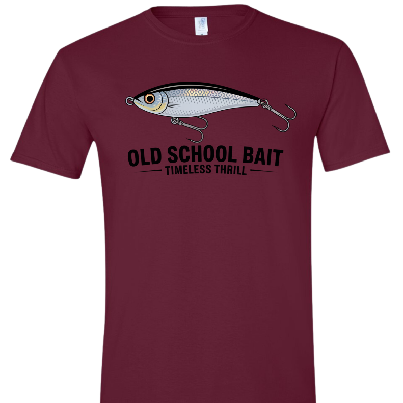 Old School Bait Fishing T-Shirt