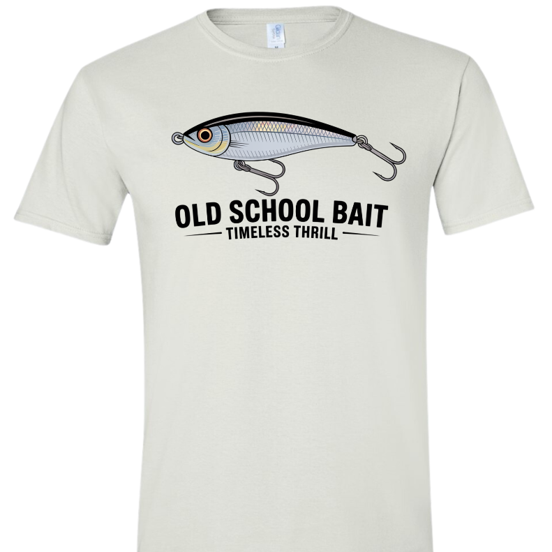 Old School Bait Fishing T-Shirt