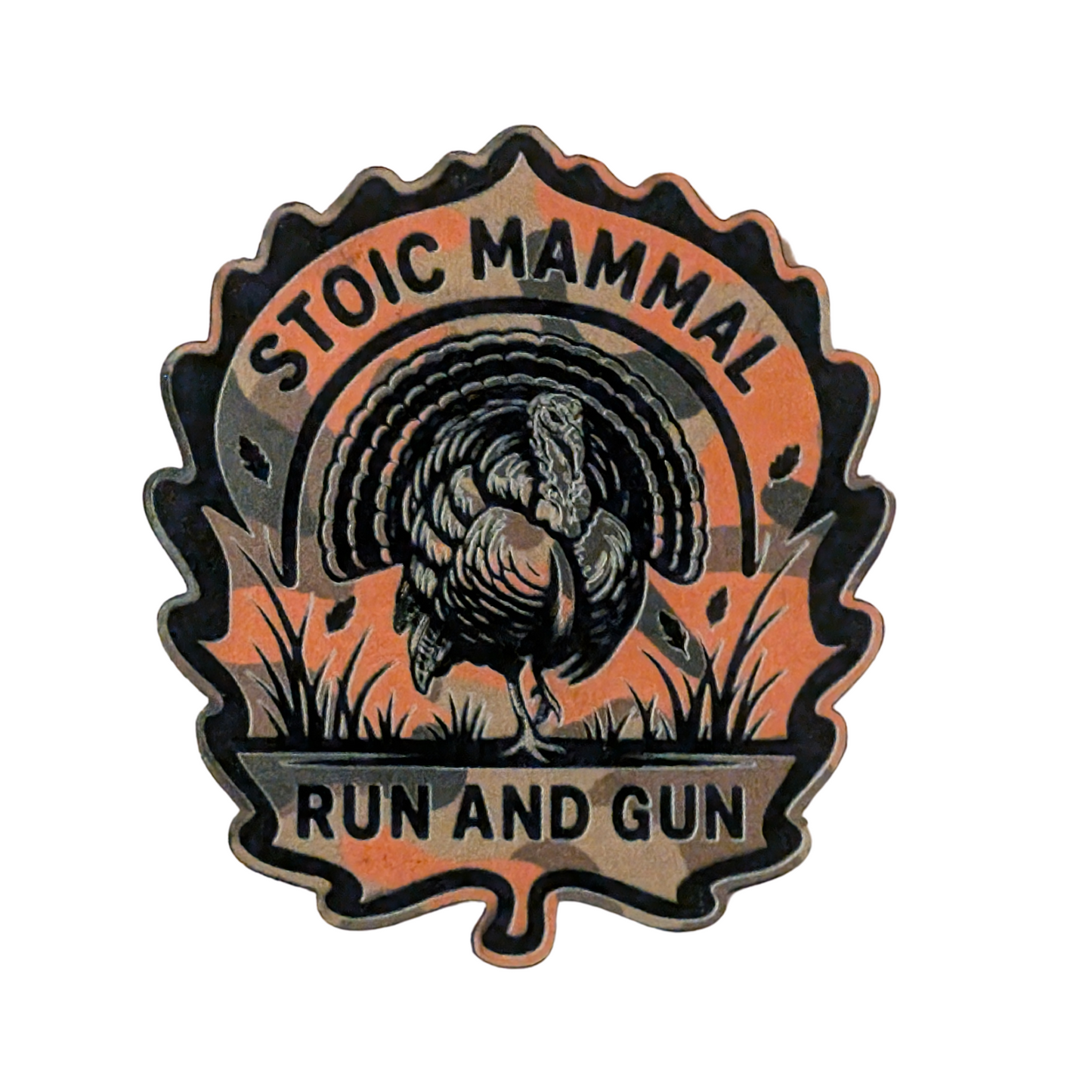 Stoic Mammal Run and Gun Turkey Hunting Trucker Hat