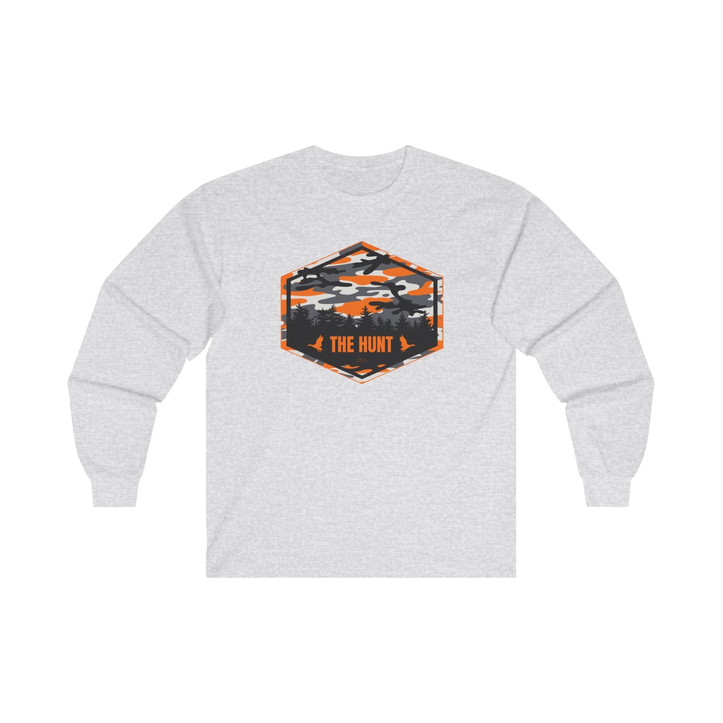 The Hunt 2024 Duck Hunting , Camp, Family, Camping, Outdoors Event Long Sleeve Tee