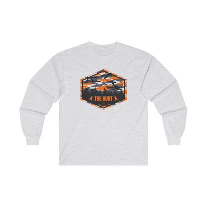 The Hunt 2024 Duck Hunting , Camp, Family, Camping, Outdoors Event Long Sleeve Tee