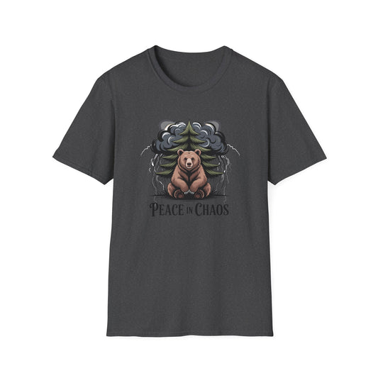"Peace in Chaos" Grizzly Bear Graphic Tee