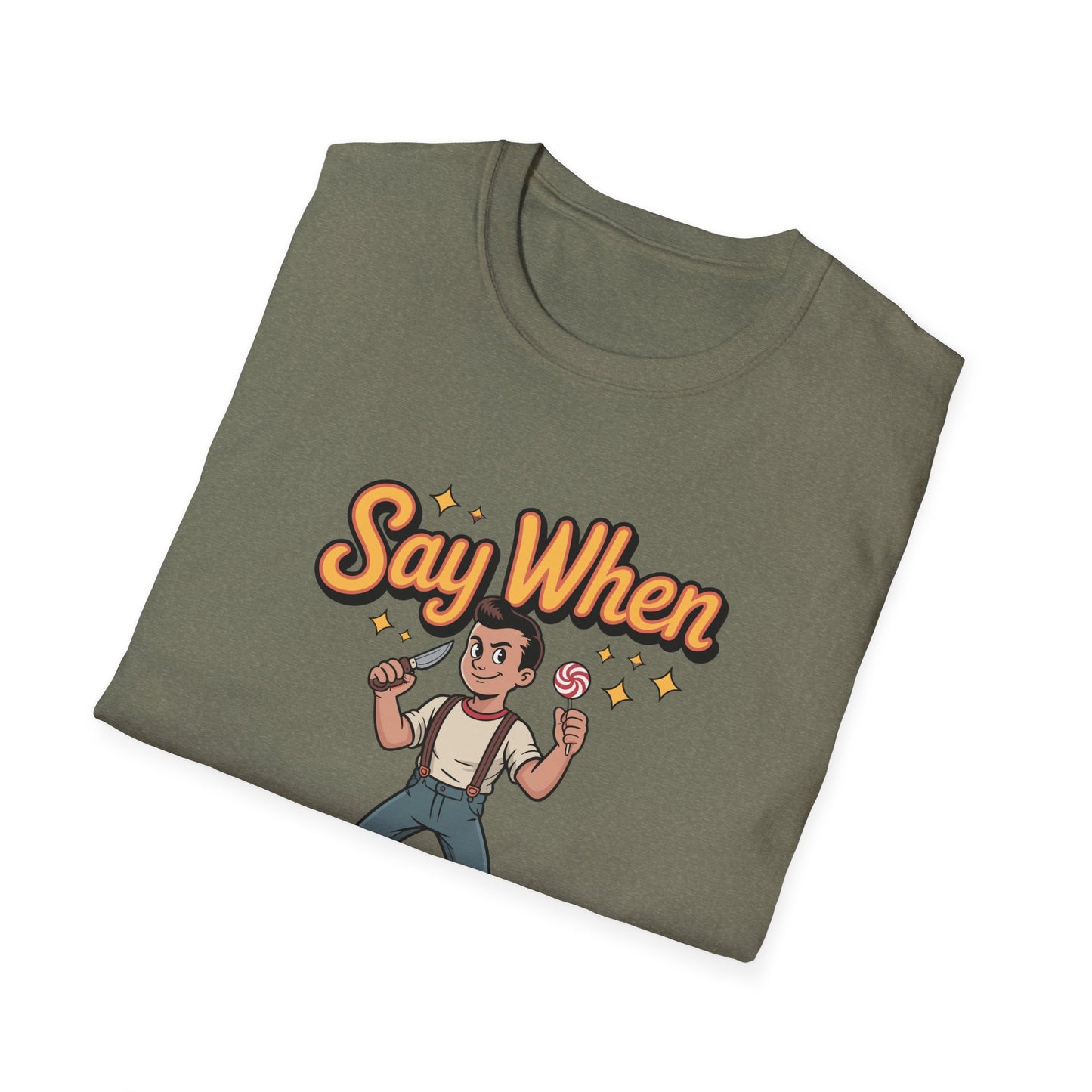Knuckle Ned Say When T Shirt