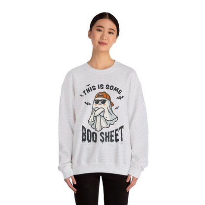 Halloween This Some Boo Sheet Unisex Heavy Blend™ Crewneck Sweatshirt