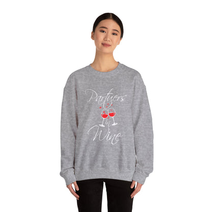 Partners In Wine Unisex Heavy Blend™ Crewneck Sweatshirt