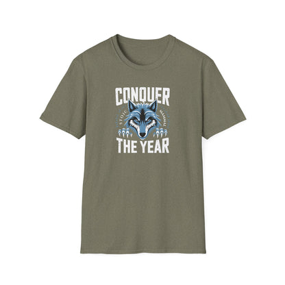 Stoic Wolf "Conquer the Year" Unisex Ultra Tee