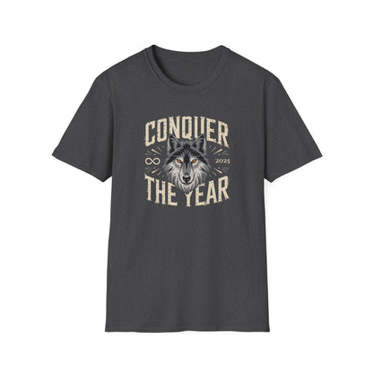 Stoic Wolf "Conquer the Year" version 2 Unisex Ultra Tee