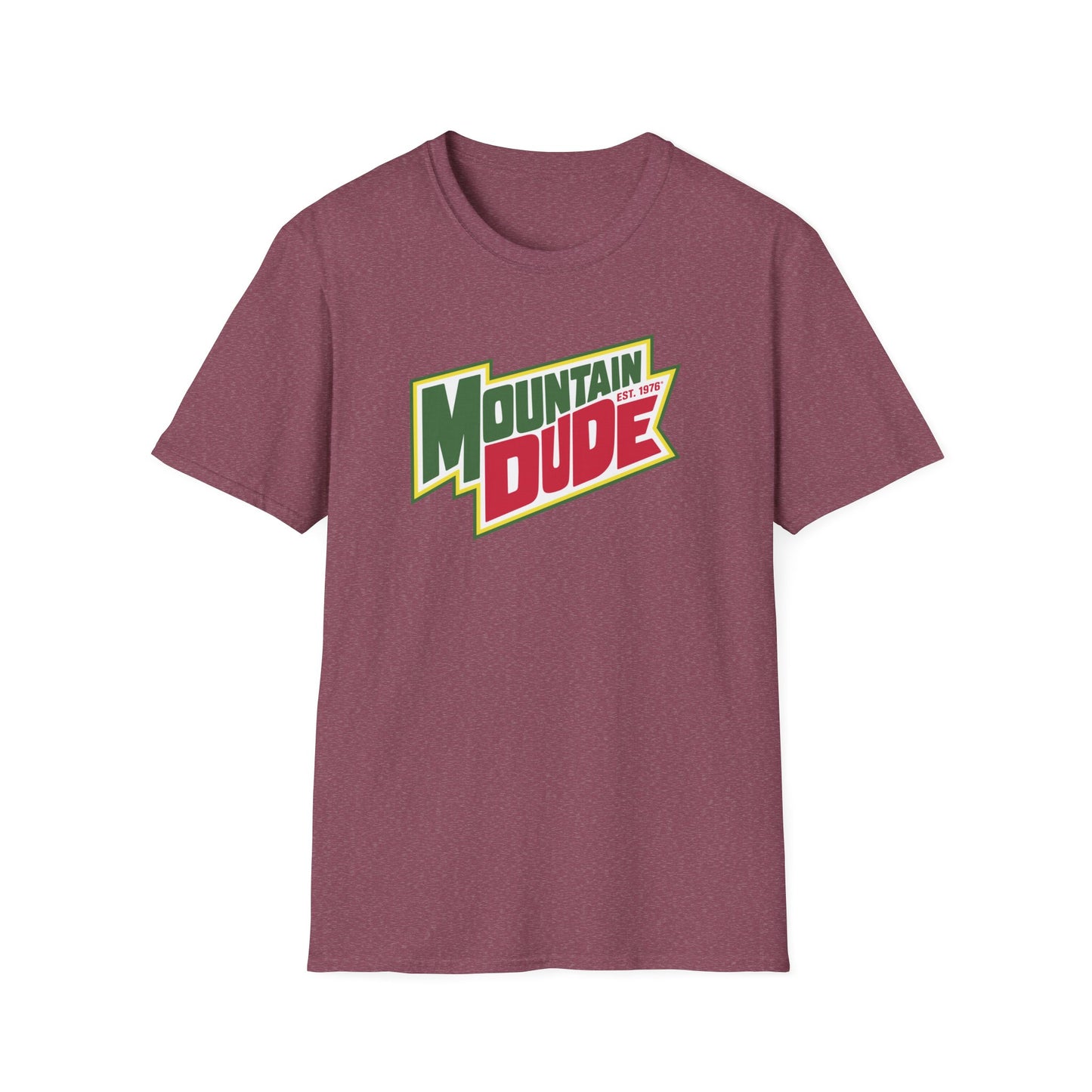 Mountain Dude Graphic T-Shirt, Unisex Tee for Outdoor Lovers, Casual Wear, Gift for Adventurers, Birthday Present, Summer Fashion