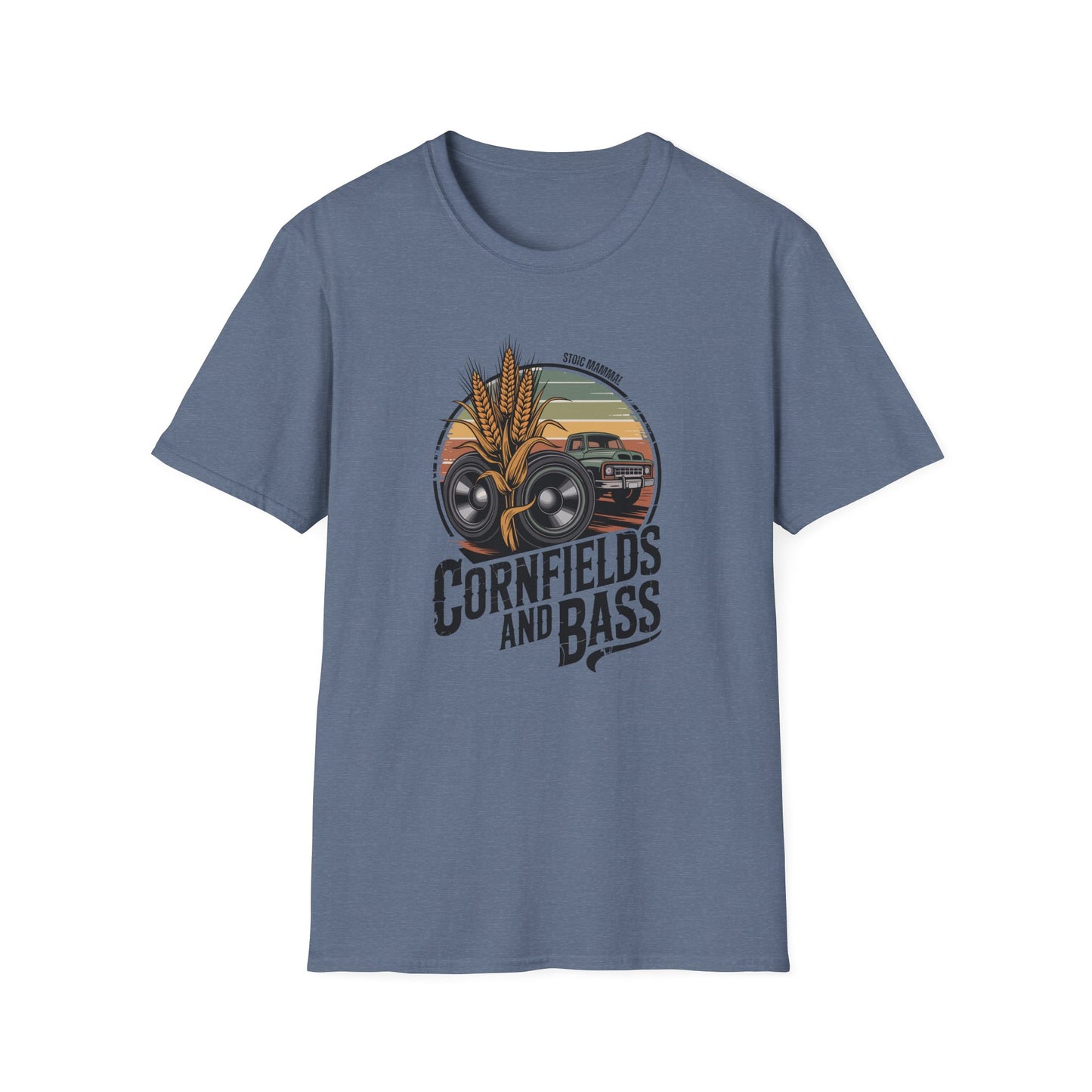 Cornfields And Bass Album Tee Stoic Mammal