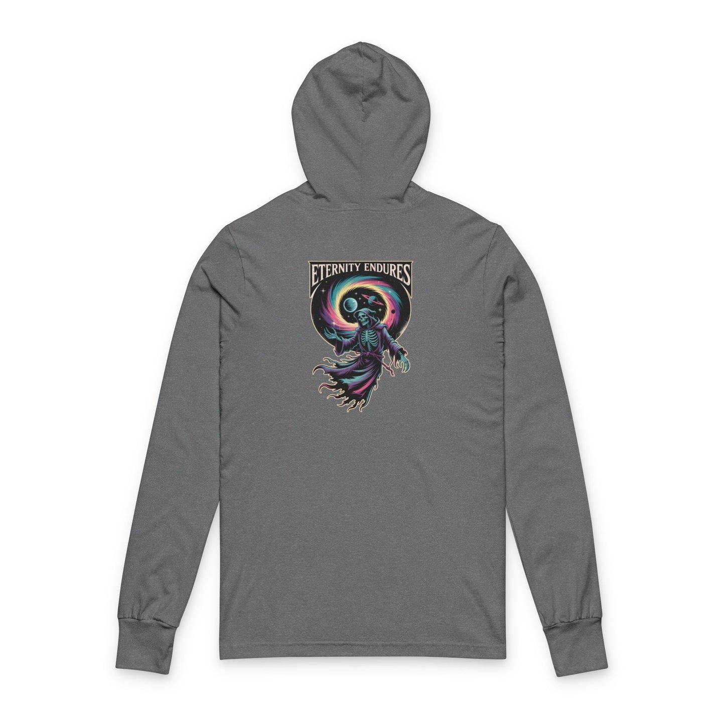 Ethereal Enertinty Endures Reaper Graphic Hooded Tee