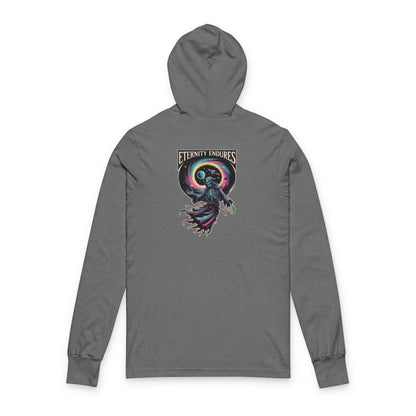 Ethereal Enertinty Endures Reaper Graphic Hooded Tee