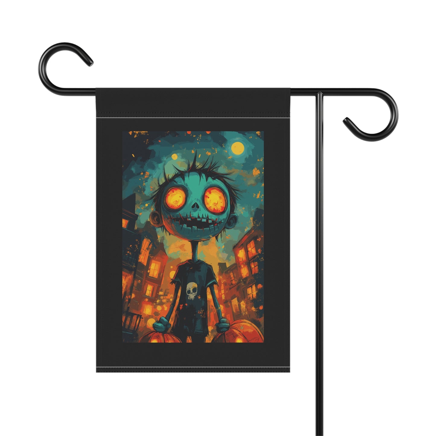 Halloween Zombie Garden & House Banner