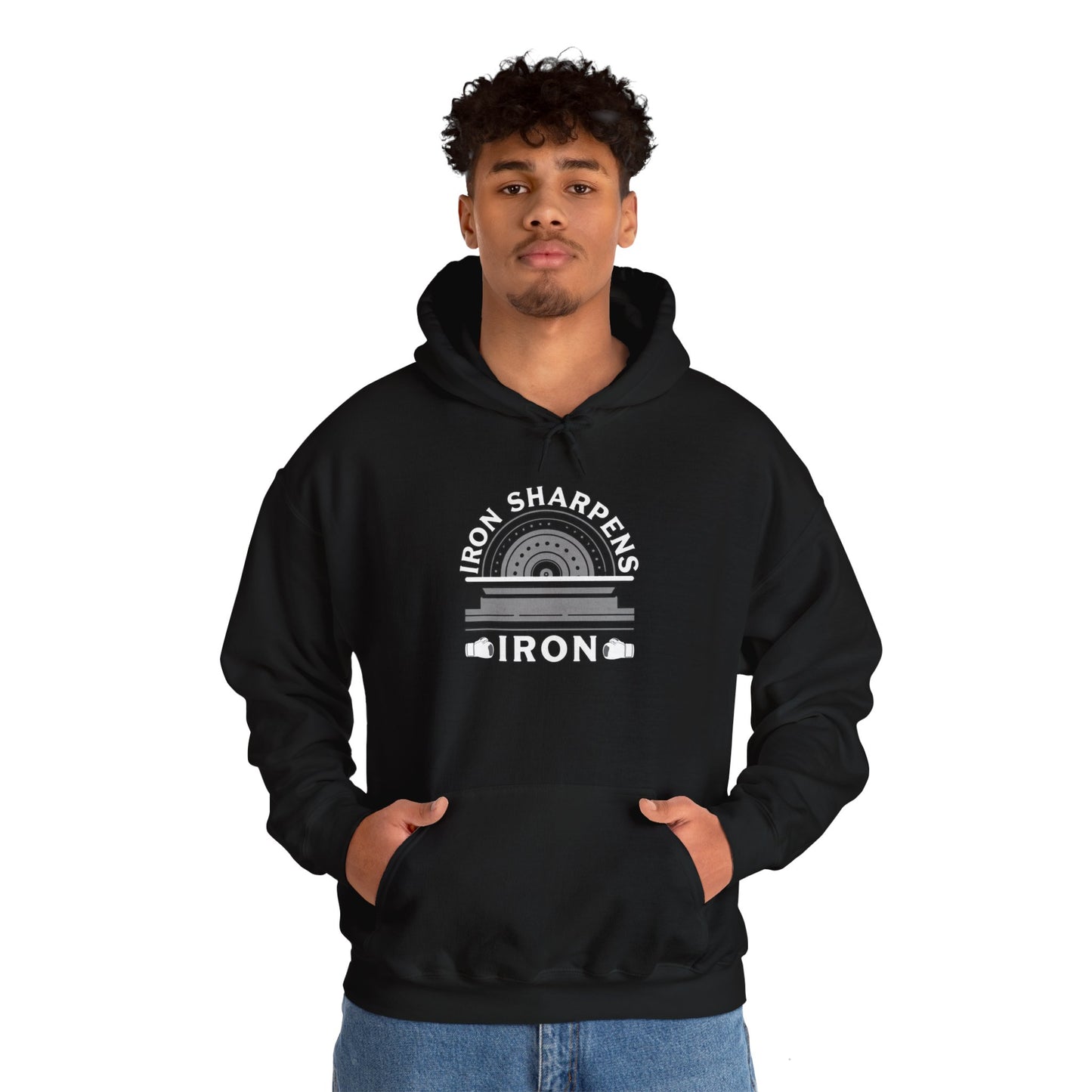 Iron Sharpens Iron Unisex Heavy Blend™ Hooded Sweatshirt