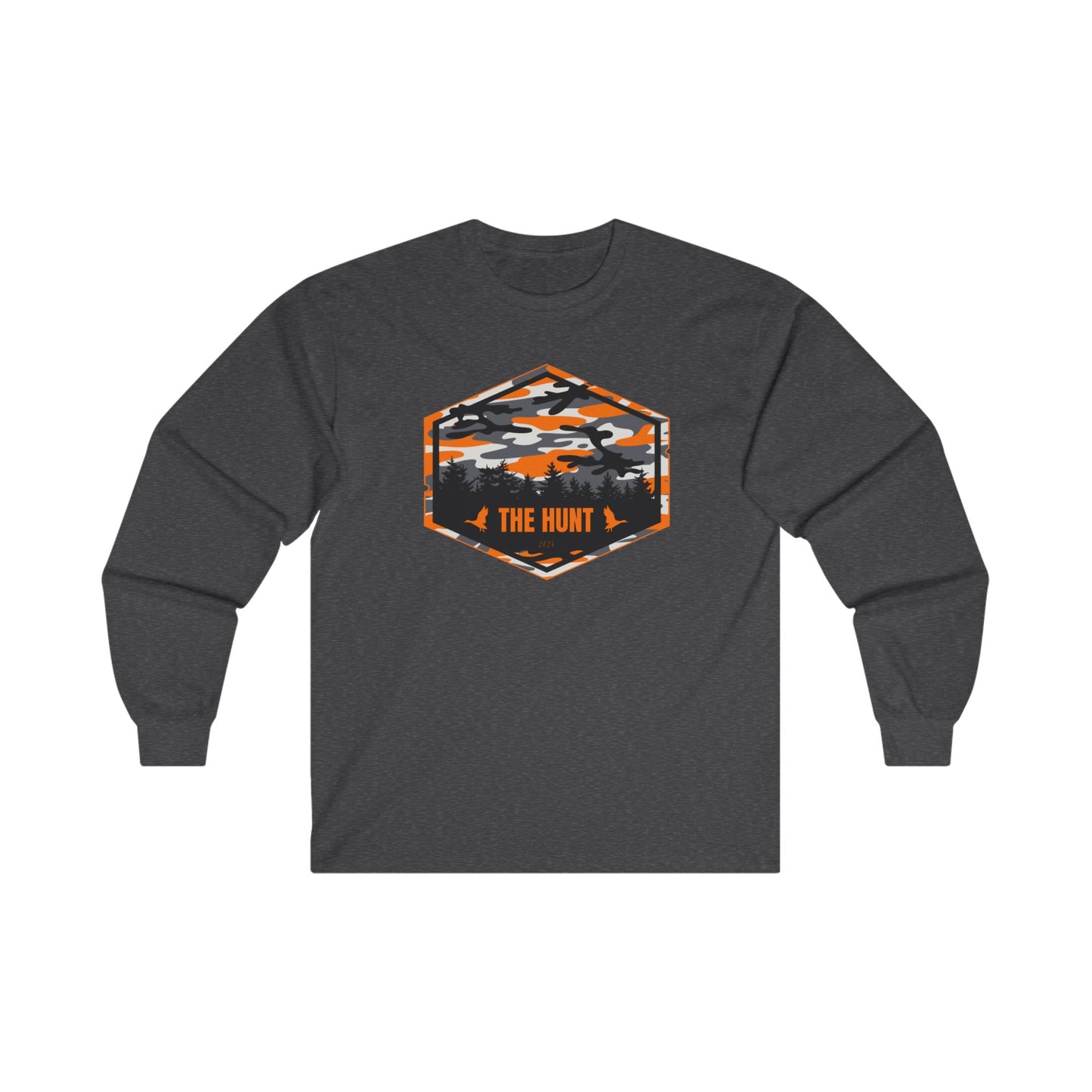 The Hunt 2024 Duck Hunting , Camp, Family, Camping, Outdoors Event Long Sleeve Tee