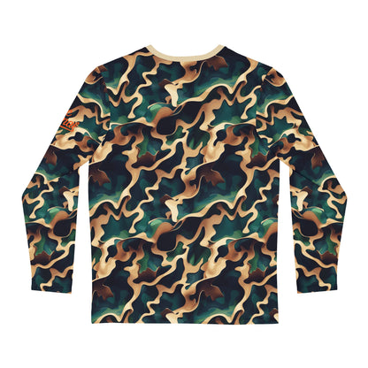 Adaptive Woodland Rebirth Digital Camo Stealth Tactical Long Sleeve Shirt
