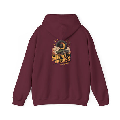Cornfields and Bass Unisex Hoodie Stoic Mammal