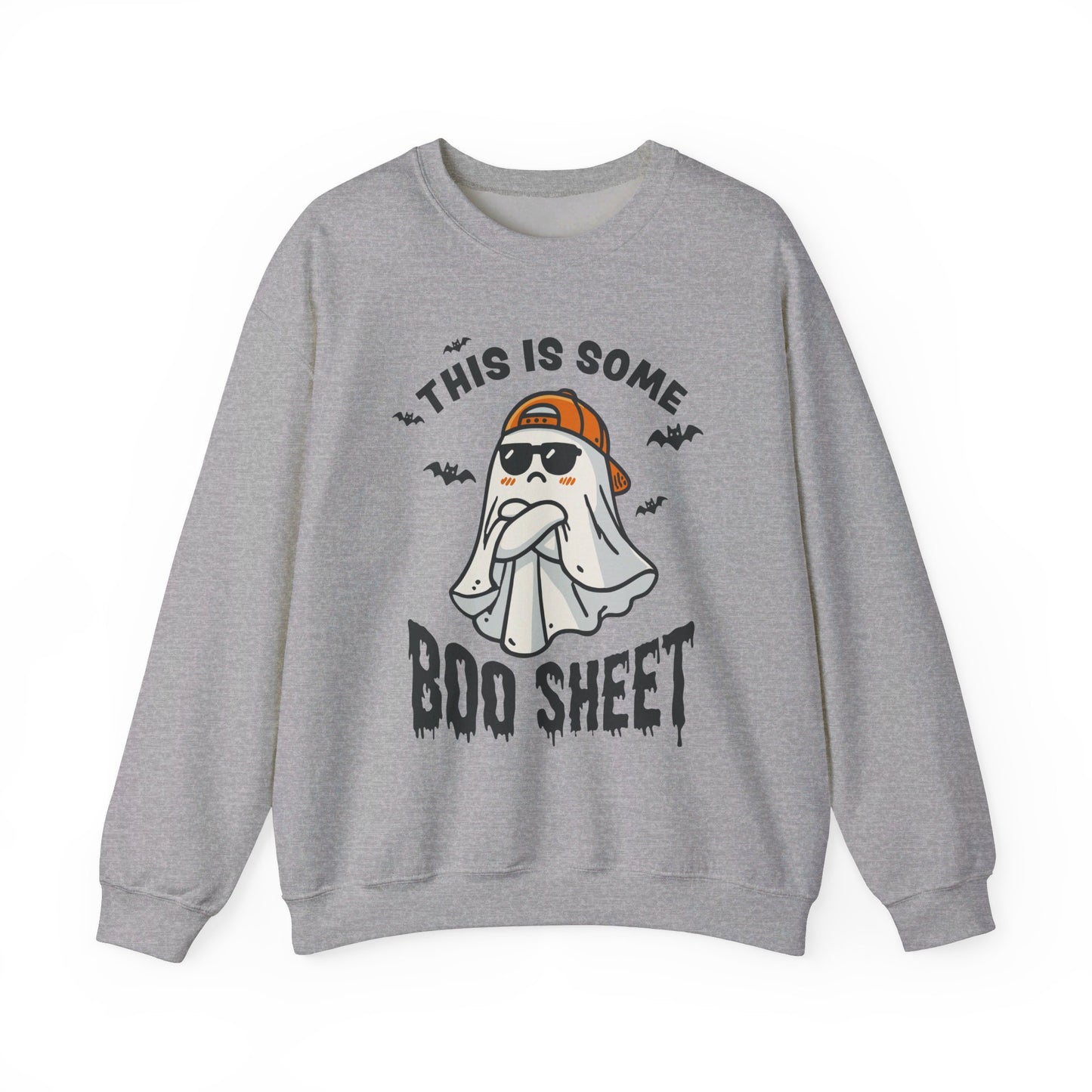 Halloween This Some Boo Sheet Unisex Heavy Blend™ Crewneck Sweatshirt