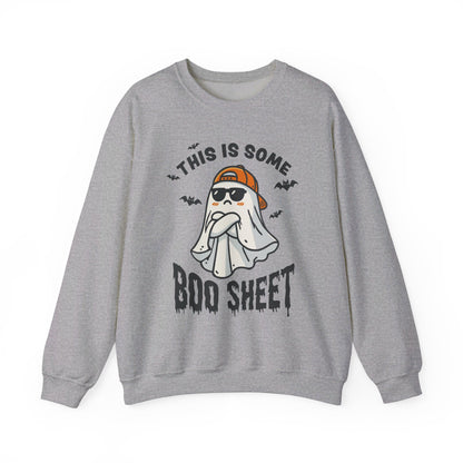 Halloween This Some Boo Sheet Unisex Heavy Blend™ Crewneck Sweatshirt