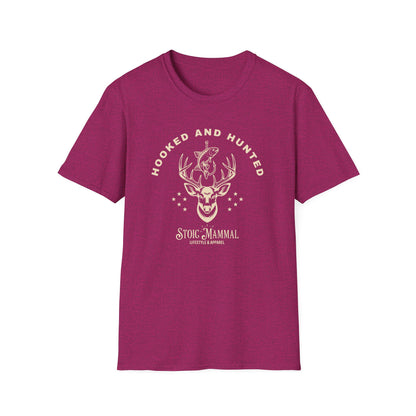 Hooked and Hunted Stoic Branded T Shirt