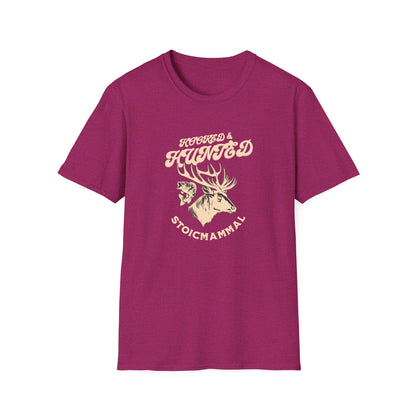 Hooked & Hunted Deer Fish Fishing T-Shirt