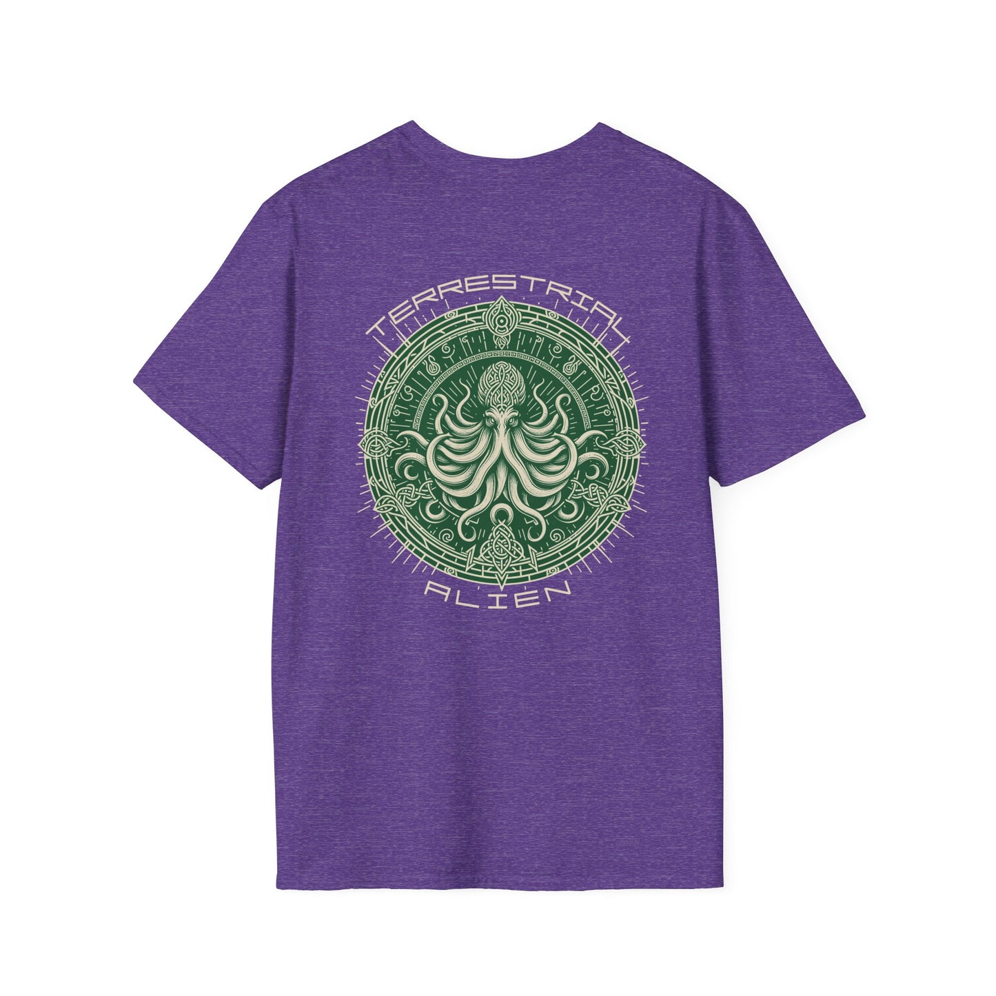 Terrestrial Alien Celtic Kraken Deep Knot Tee T-Shirt