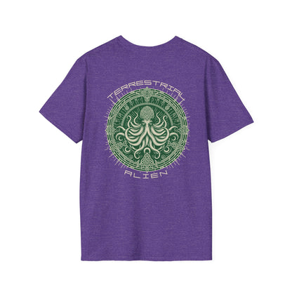 Terrestrial Alien Celtic Kraken Deep Knot Tee T-Shirt