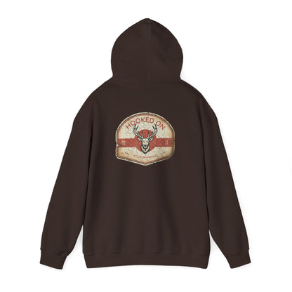 Hooked On Elk Hunting Weathered AF Hoodie