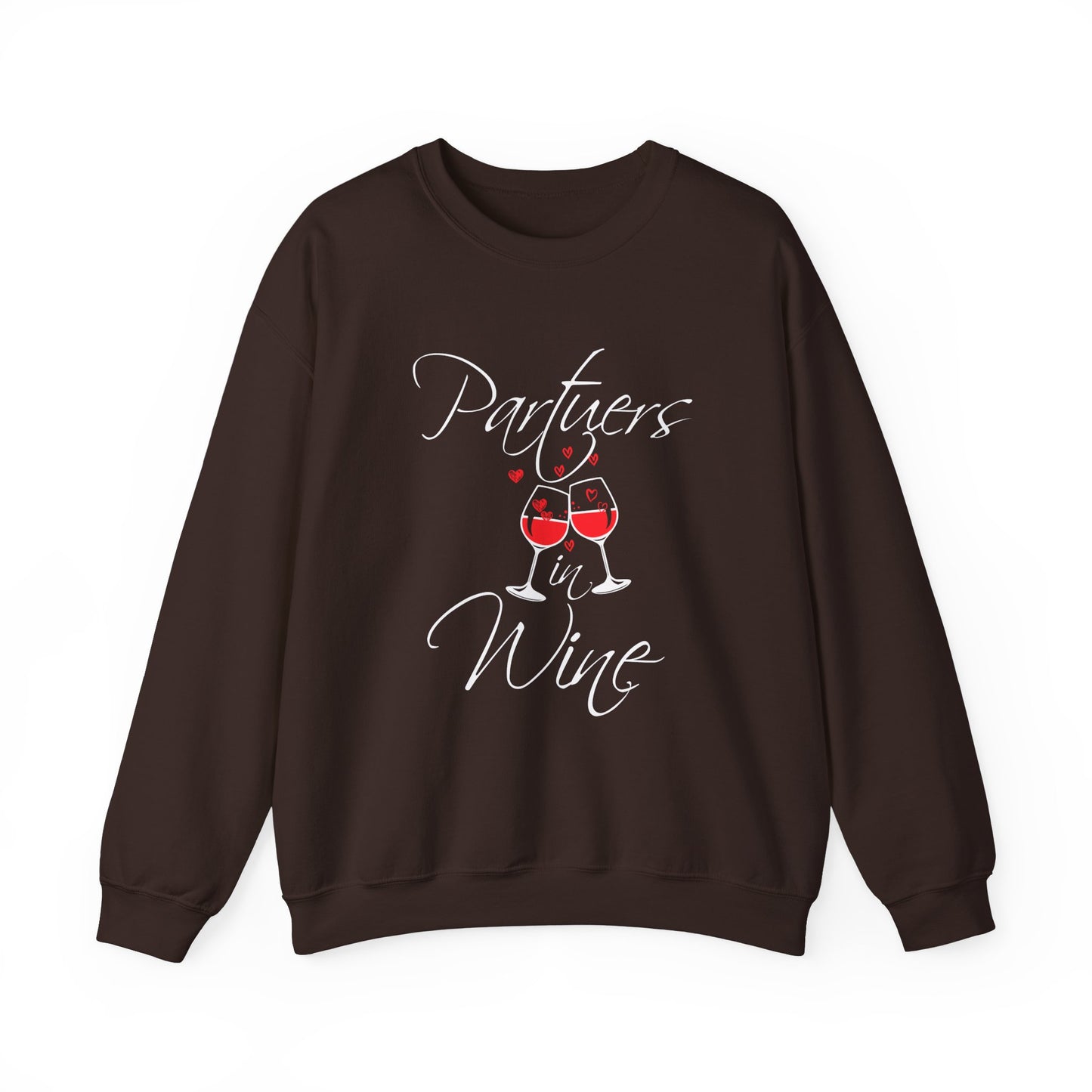 Partners In Wine Unisex Heavy Blend™ Crewneck Sweatshirt