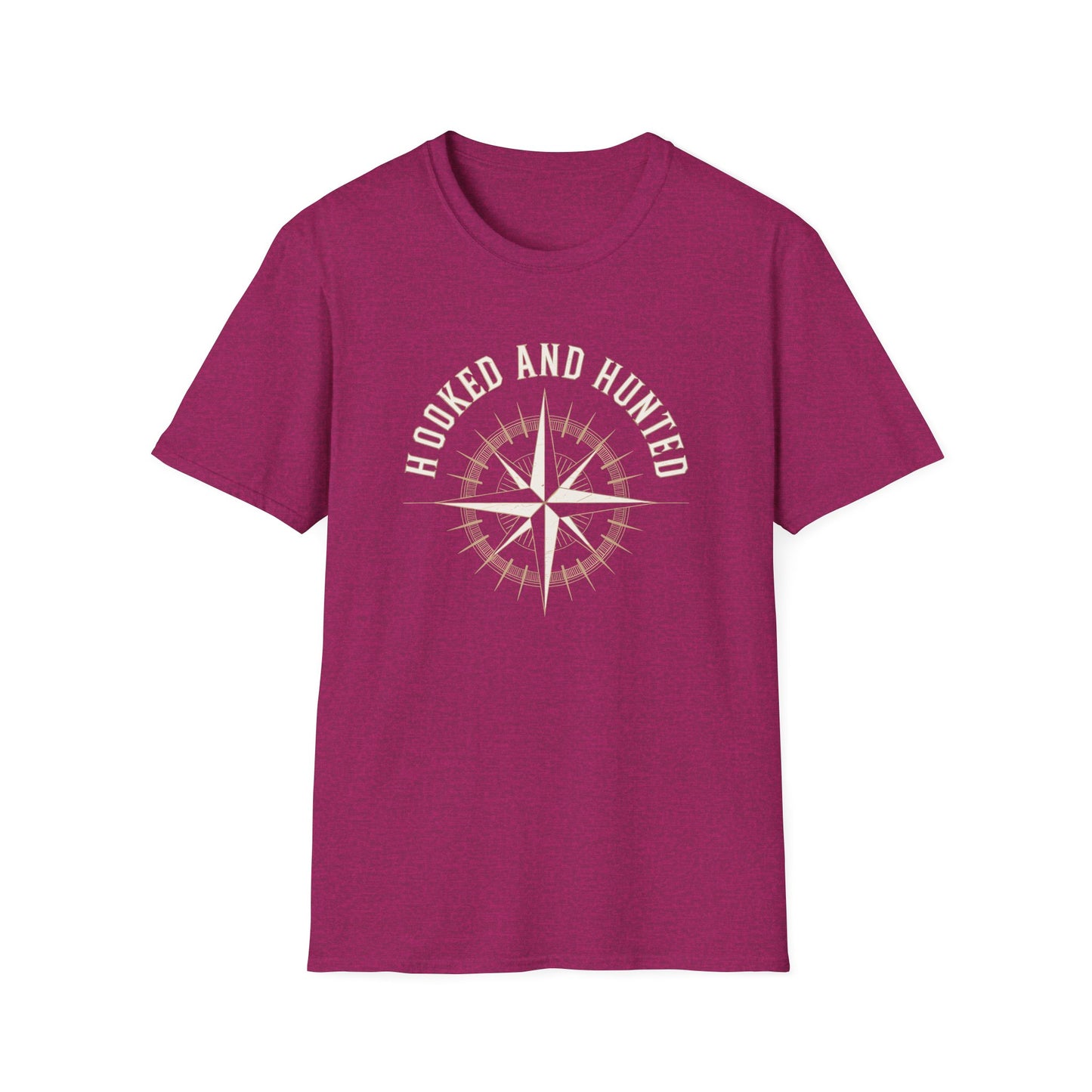 Compass Rose Hooked and Hunted T Shirt