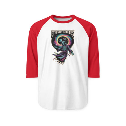 Eternity Endures  Raglan Shirt Halloween