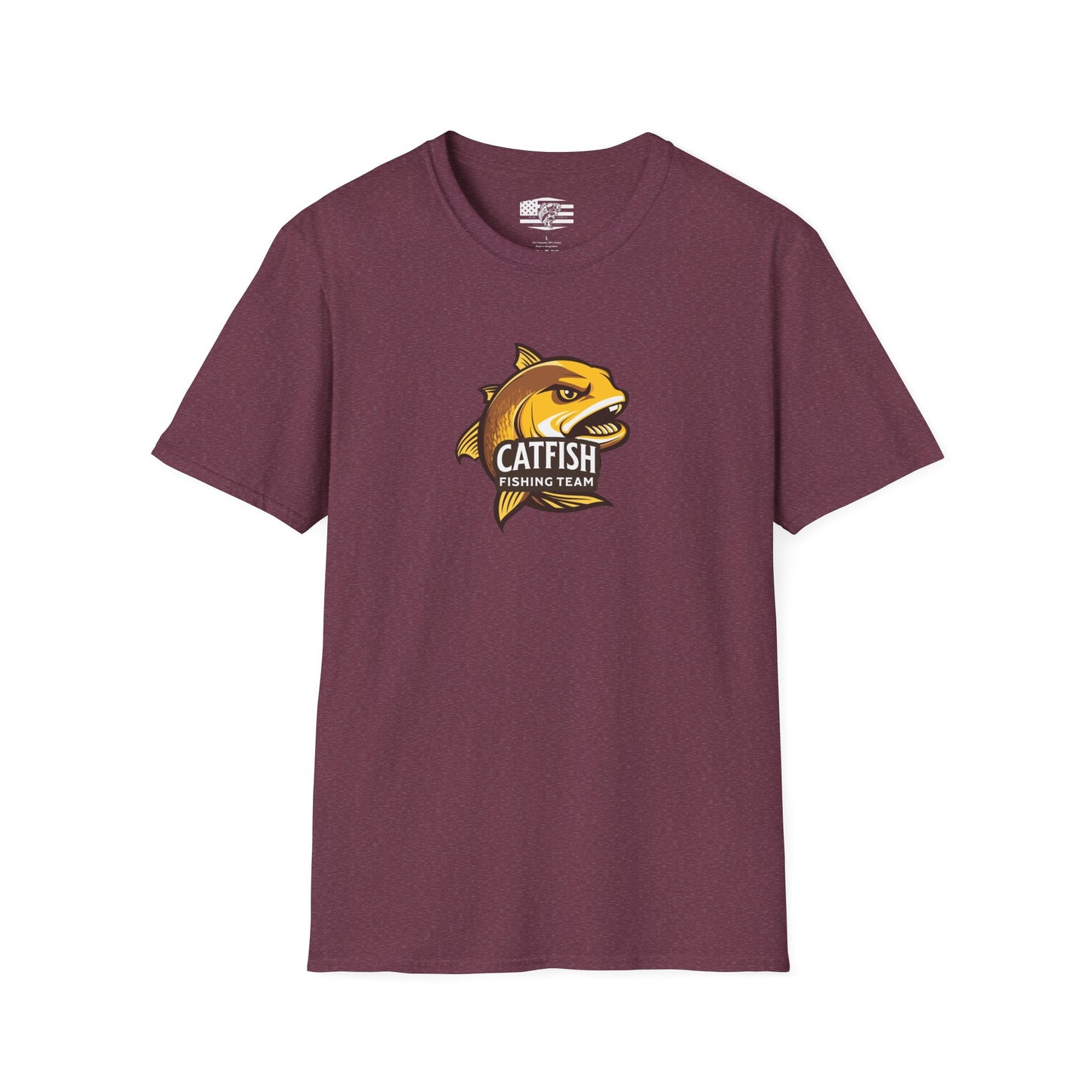 Catfish Fishing Team Logo Tee