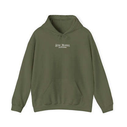 Stoic Mammal "Hooked On" Bass Fishing Hoodie - Classic Angler Pullover