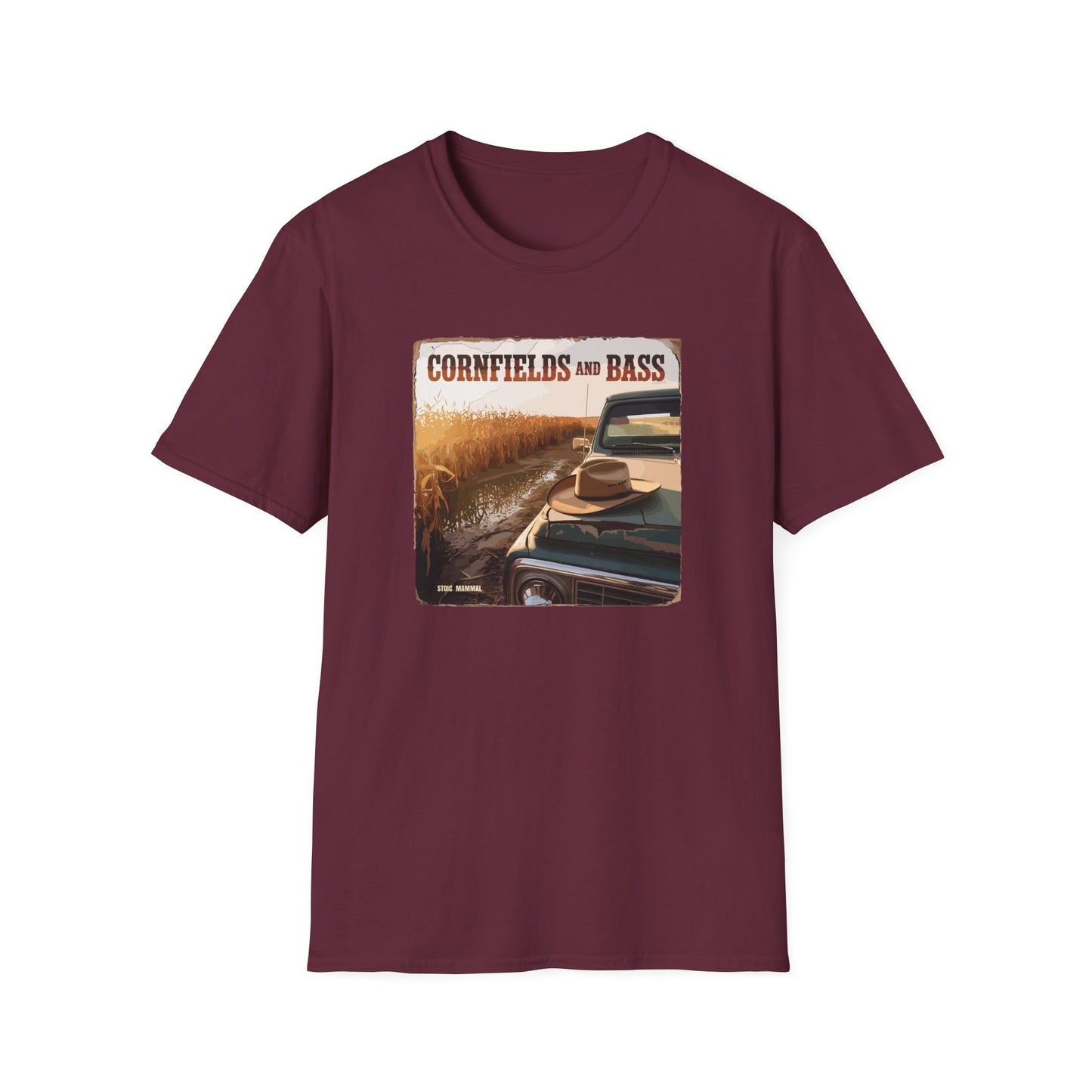 Cornfields and Bass Album Art T-Shirt