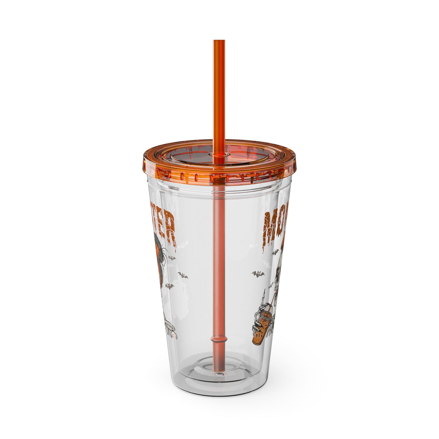 Halloween Momster Sunsplash Tumbler with Straw, 16oz