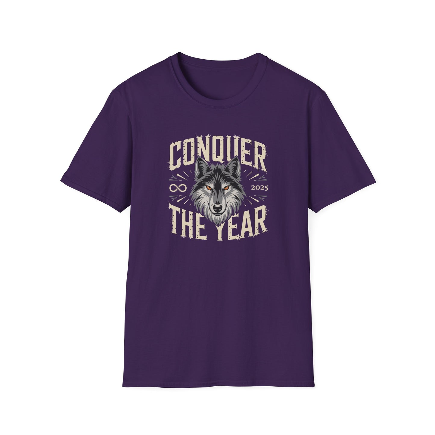 Stoic Wolf "Conquer the Year" version 2 Unisex Ultra Tee