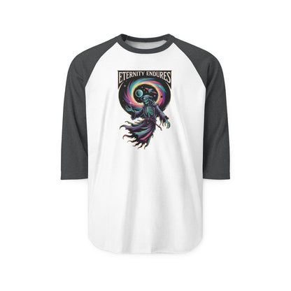 Eternity Endures  Raglan Shirt Halloween