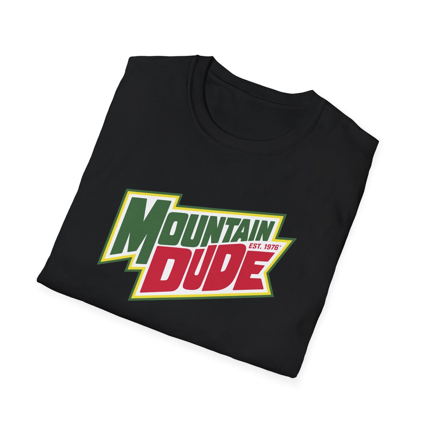 Mountain Dude Graphic T-Shirt, Unisex Tee for Outdoor Lovers, Casual Wear, Gift for Adventurers, Birthday Present, Summer Fashion