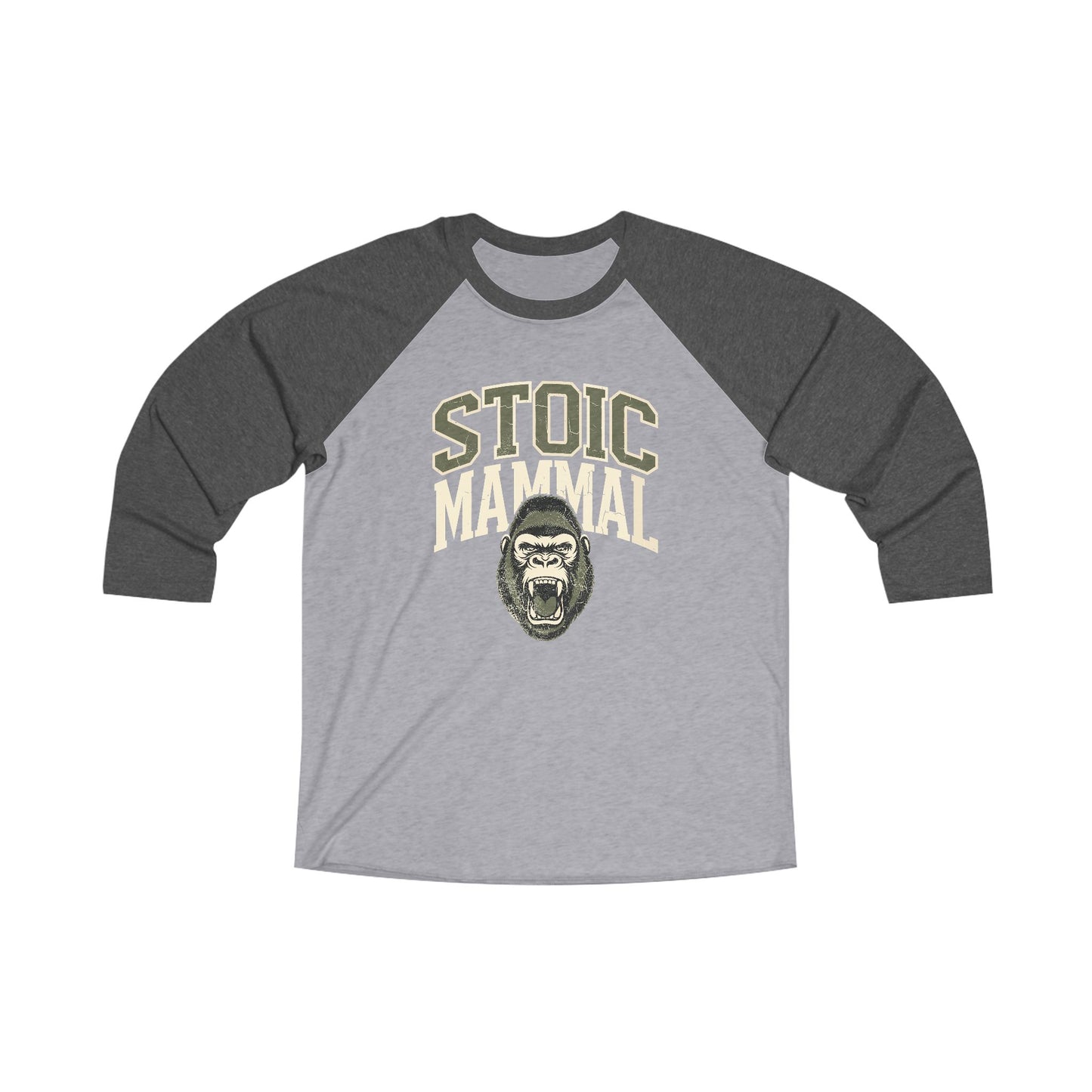 Stoic Mammal Team Logo  Raglan Tee