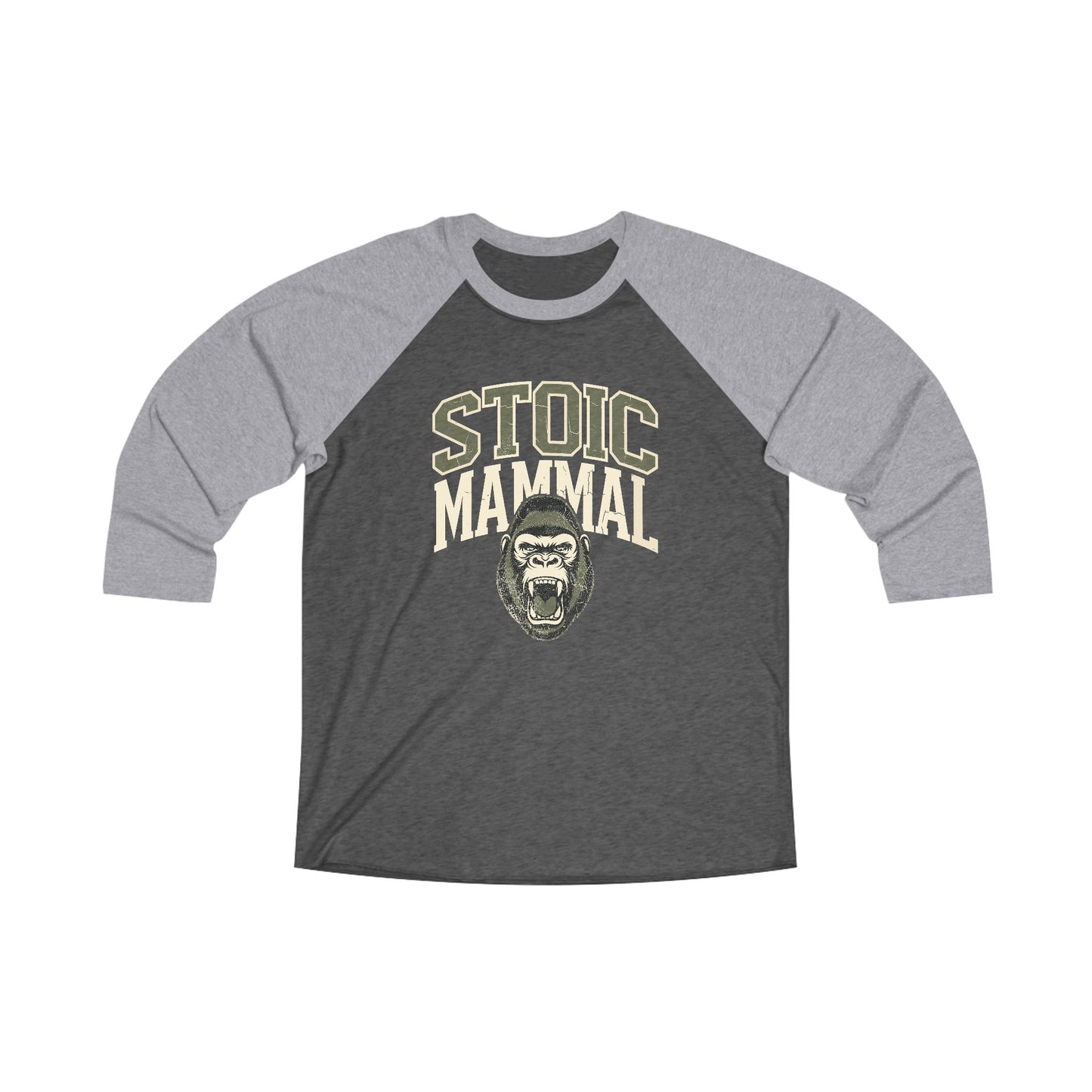 Stoic Mammal Team Logo  Raglan Tee