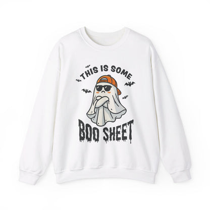 Halloween This Some Boo Sheet Unisex Heavy Blend™ Crewneck Sweatshirt