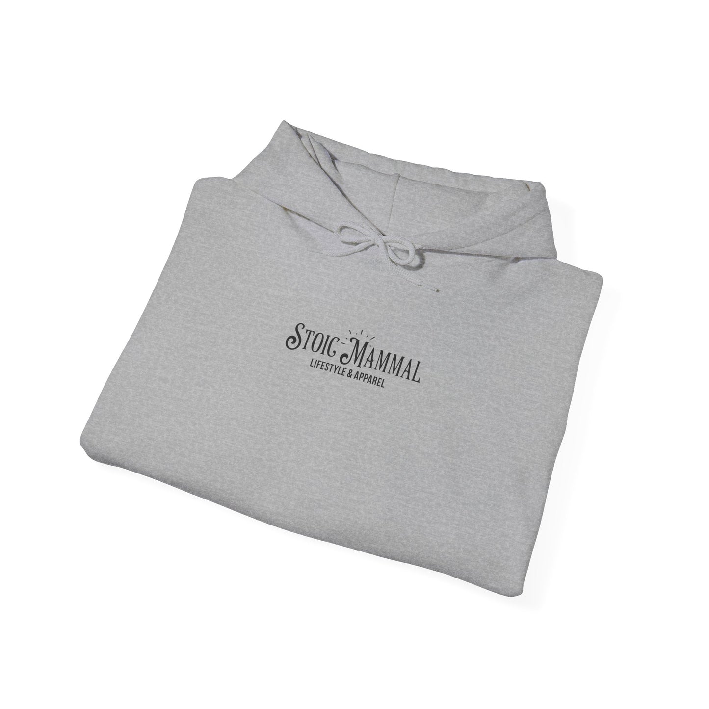 Stoic Mammal "Hooked On" Bass Fishing Hoodie - Classic Angler Pullover