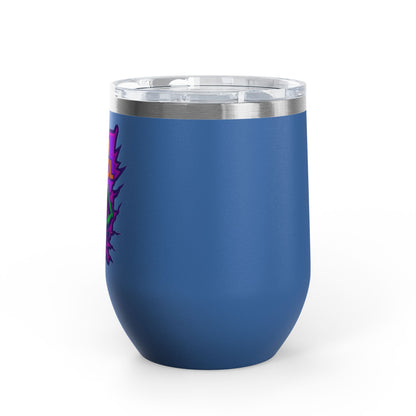 Mom Patrol Wine Tumbler | Fun Skeleton Design, Unique Gift for Moms, Halloween, Parties, Wine Lovers, Summer