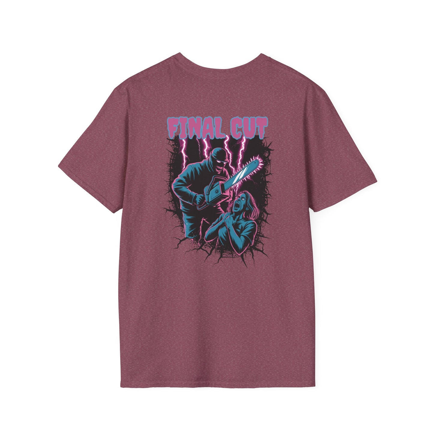 Final Cut Breaking Thru Slasher Halloween Graphic Halloween T-Shirt