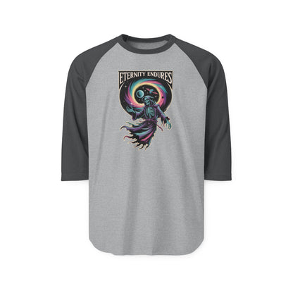 Eternity Endures  Raglan Shirt Halloween