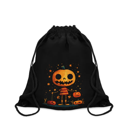 Halloween Pumpkin Trick Or Treat Drawstring Bag