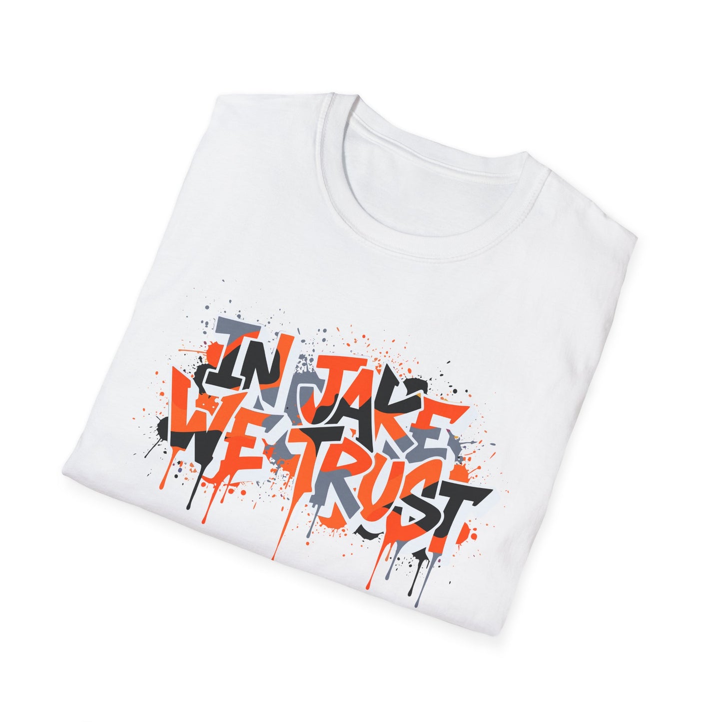 Graffiti  Style In Jake We Trust Cincinnati Football Fan Tee